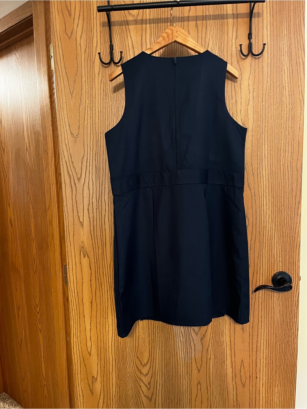 NWOT Lands’ End Sz 12+ Girls Jumper Classic Navy Uniform Top Of Knee - Picture 4 of 4